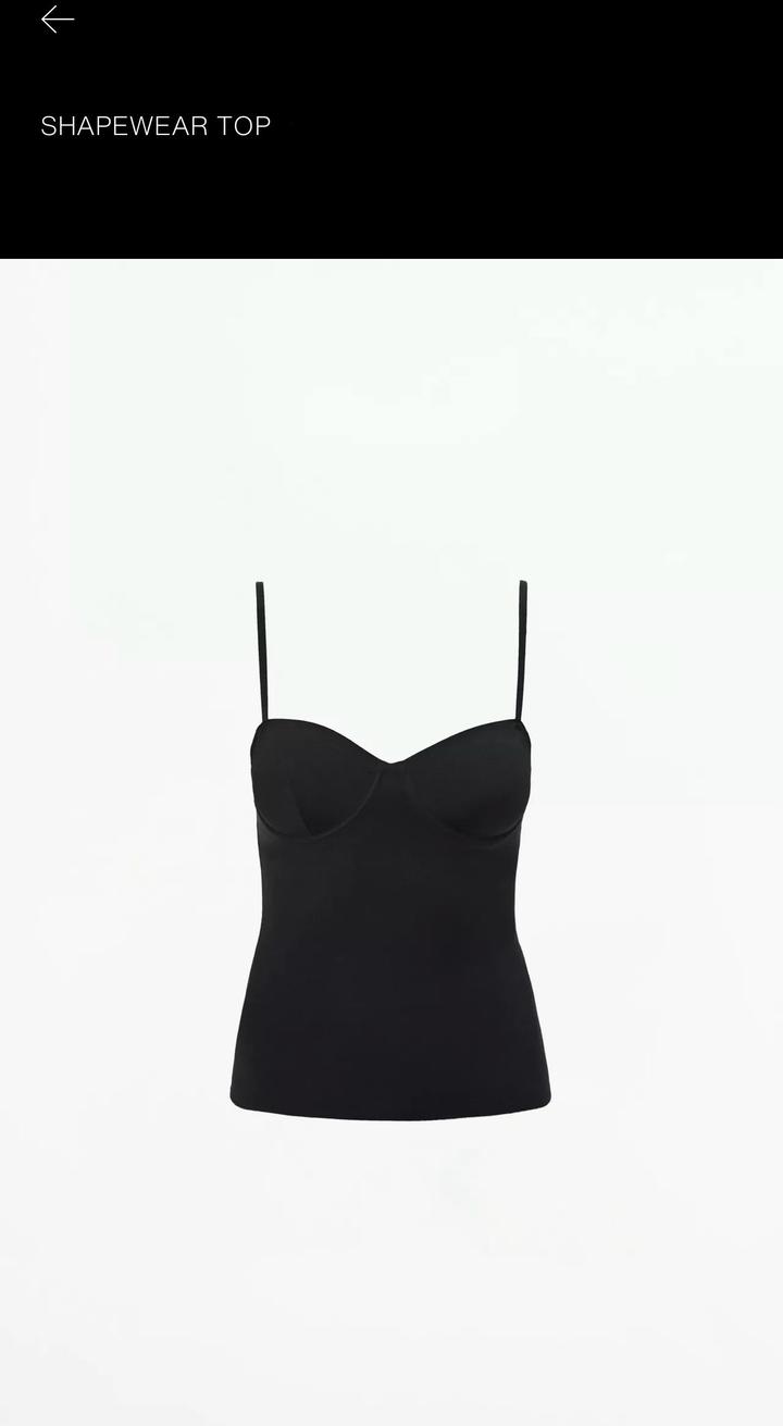 Топ на бретелях ZARA