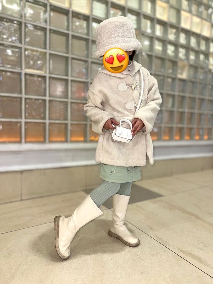 Куртка H&M детская из искусственного меха