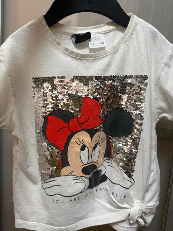 Футболка ZARA с Минни Маус