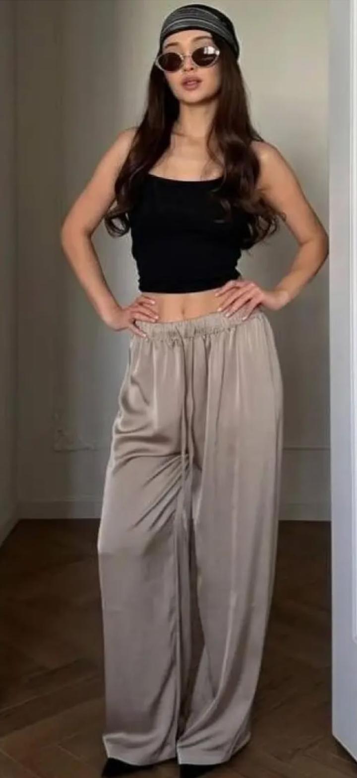 new collection Широкие брюки палаццо