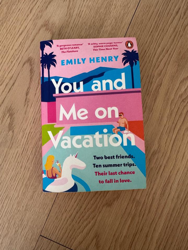 Книга на английском языке You and Me on Vacation by Emily Henry