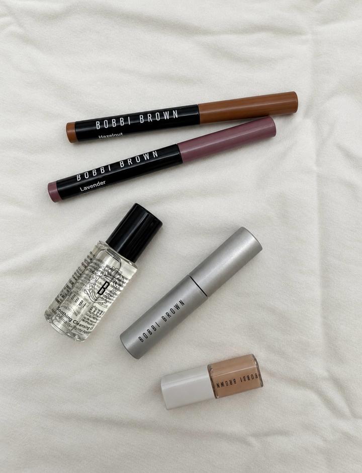 Bobbi Brown, тушь, тени, помада и гидрафильное масло
