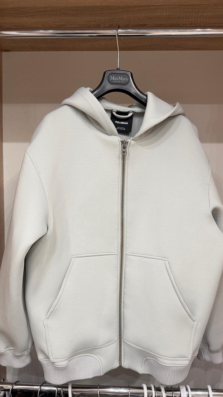 Pull & Bear Худи на молнии с капюшоном Pull&Bear размер M