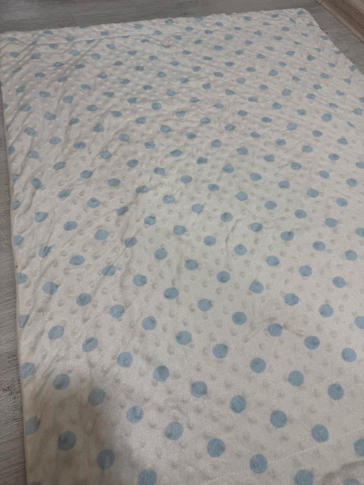 Детский плед в горошек