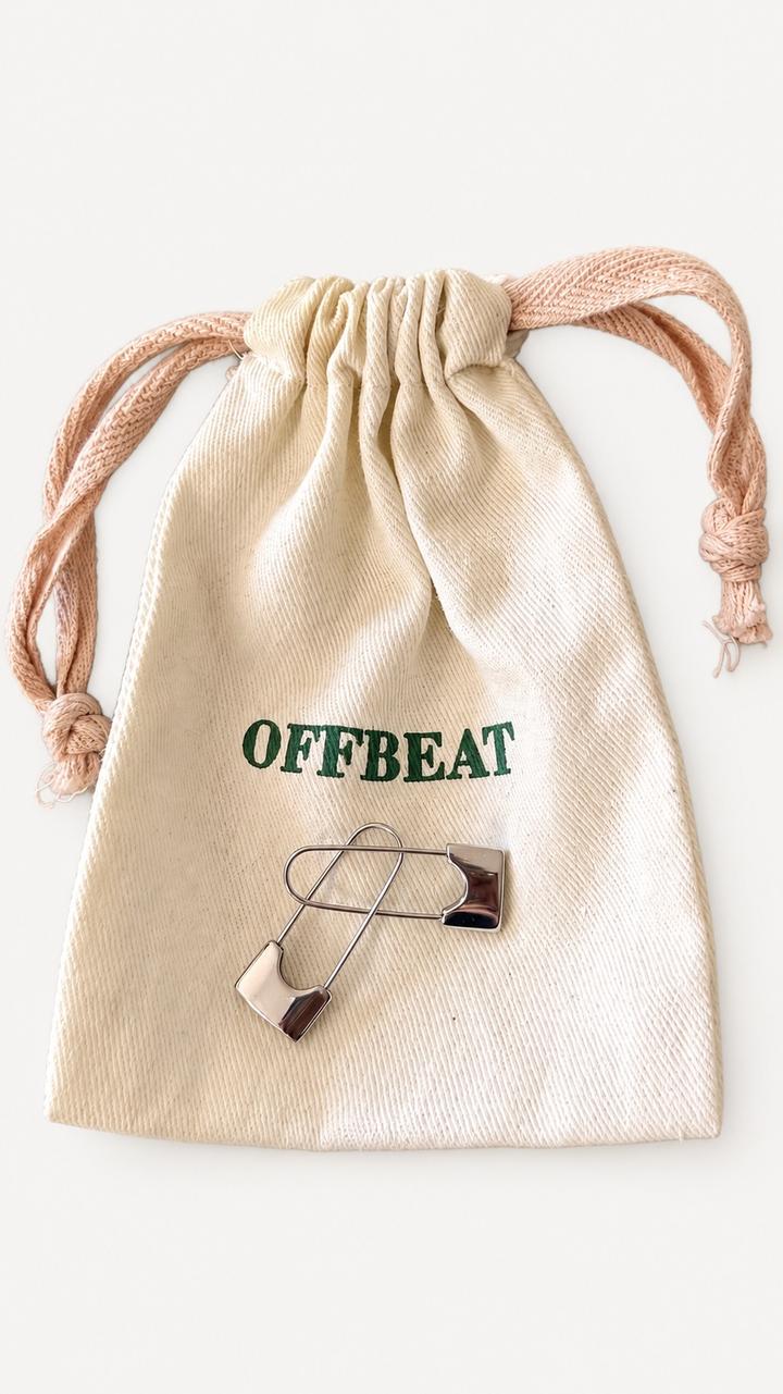 Серьги-булавки OFFBEAT
