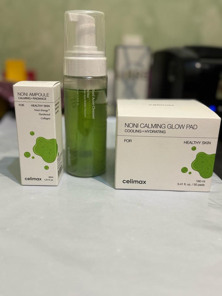 Celimax Набор для жирной и комбинированной кожи с высыпаниями и покраснениями