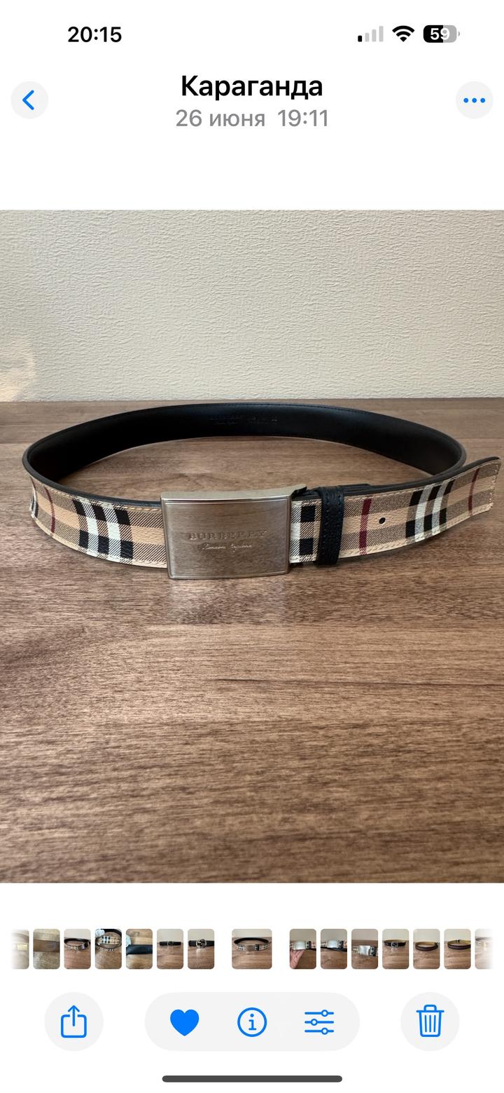 Ремень Burberry, оригинал