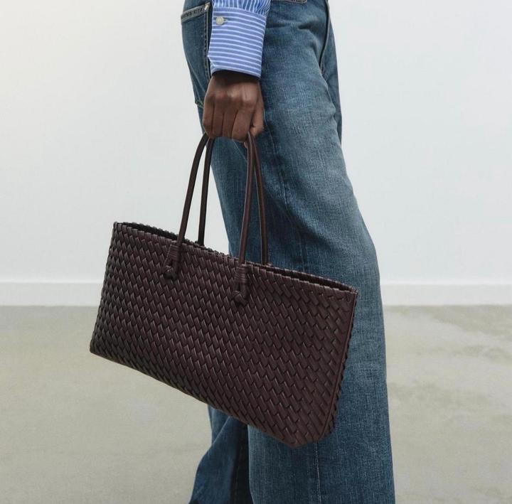 Плетеная сумка Zara