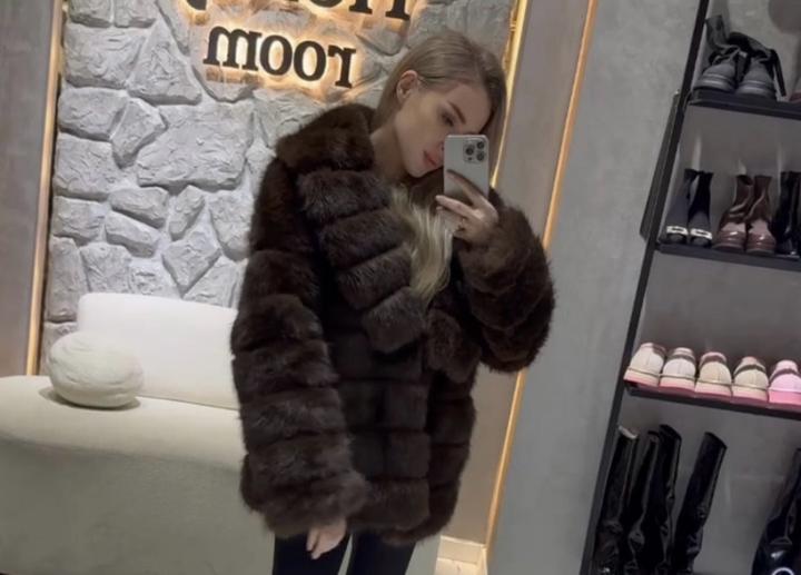 Honey room Шуба из искусственного меха