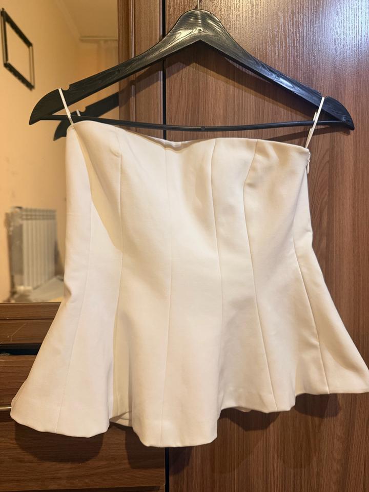 ZARA топ-бандо с баской