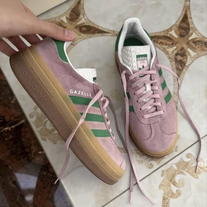 Кроссовки Adidas Gazelle на платформе