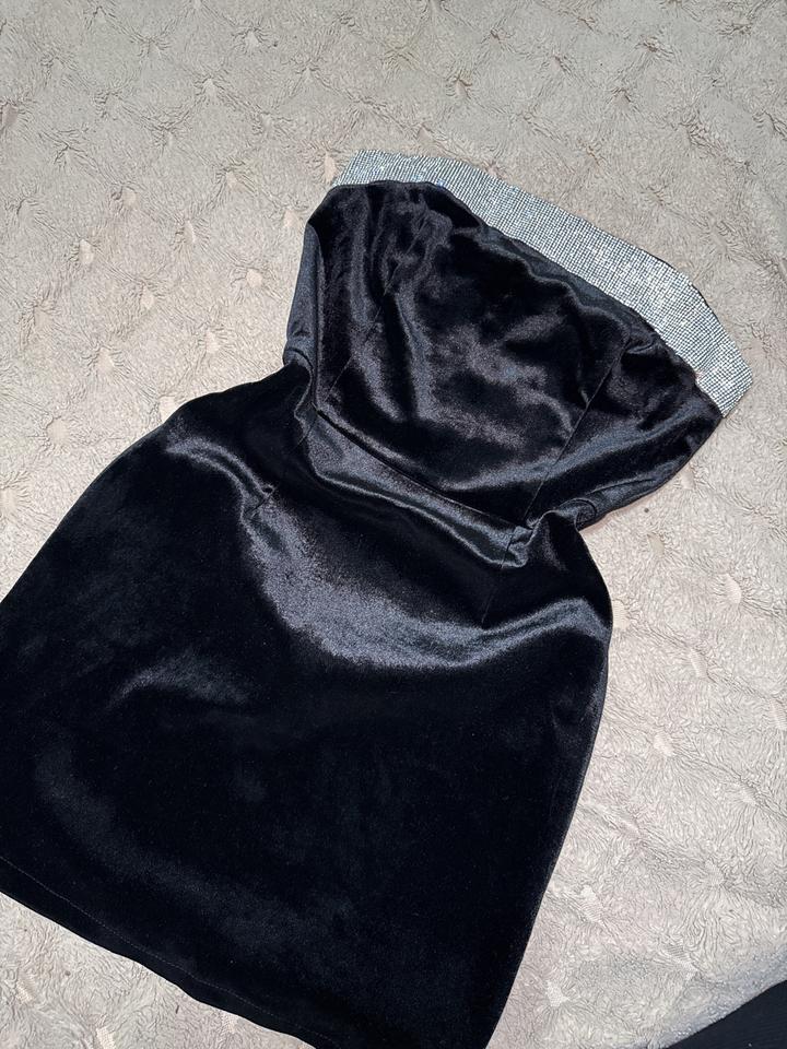 Платье велюр вечернее