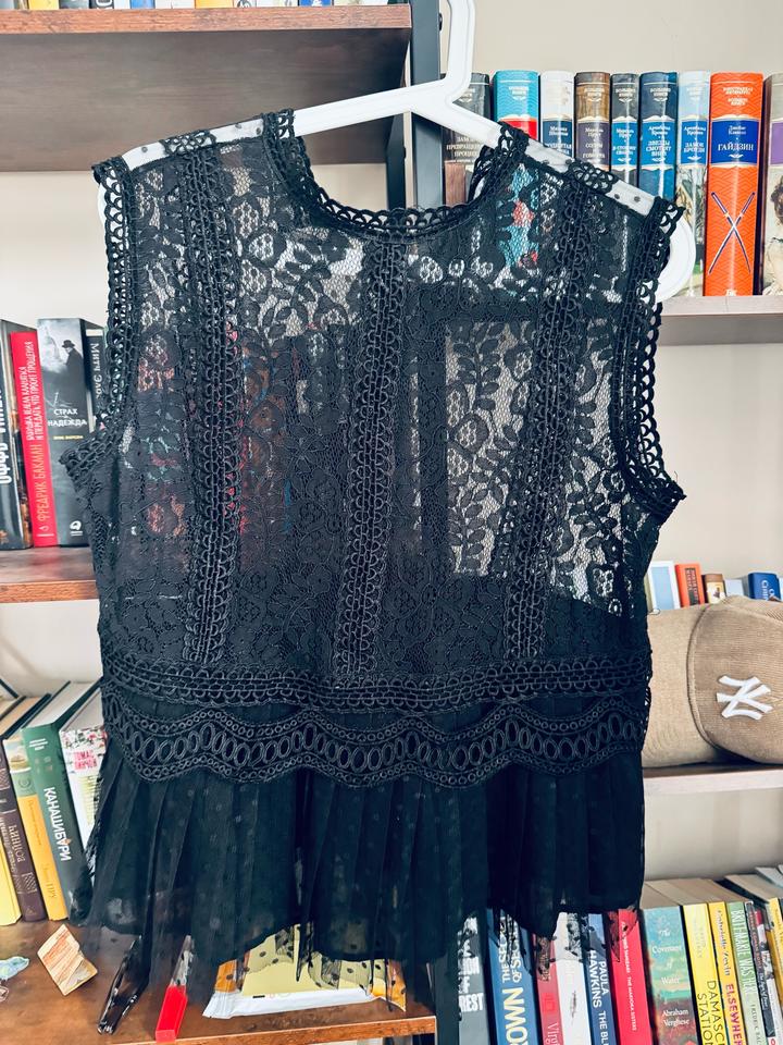 Кружевной топ ZARA BASIC