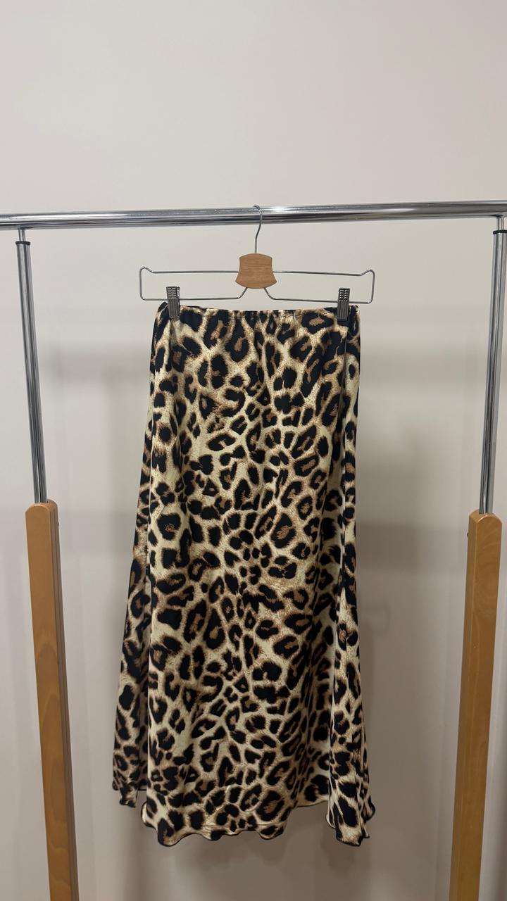 gy.atelier Юбка леопардовая