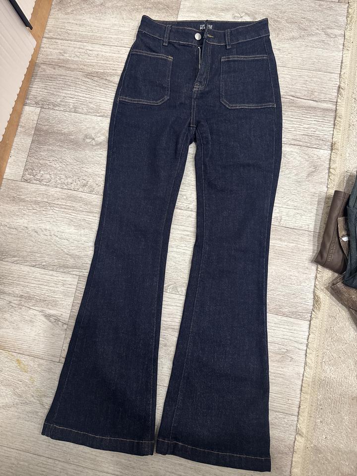 Винтаж Джинсы клеш Vintage King