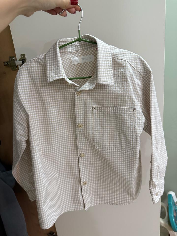 Детская рубашка ZARA
