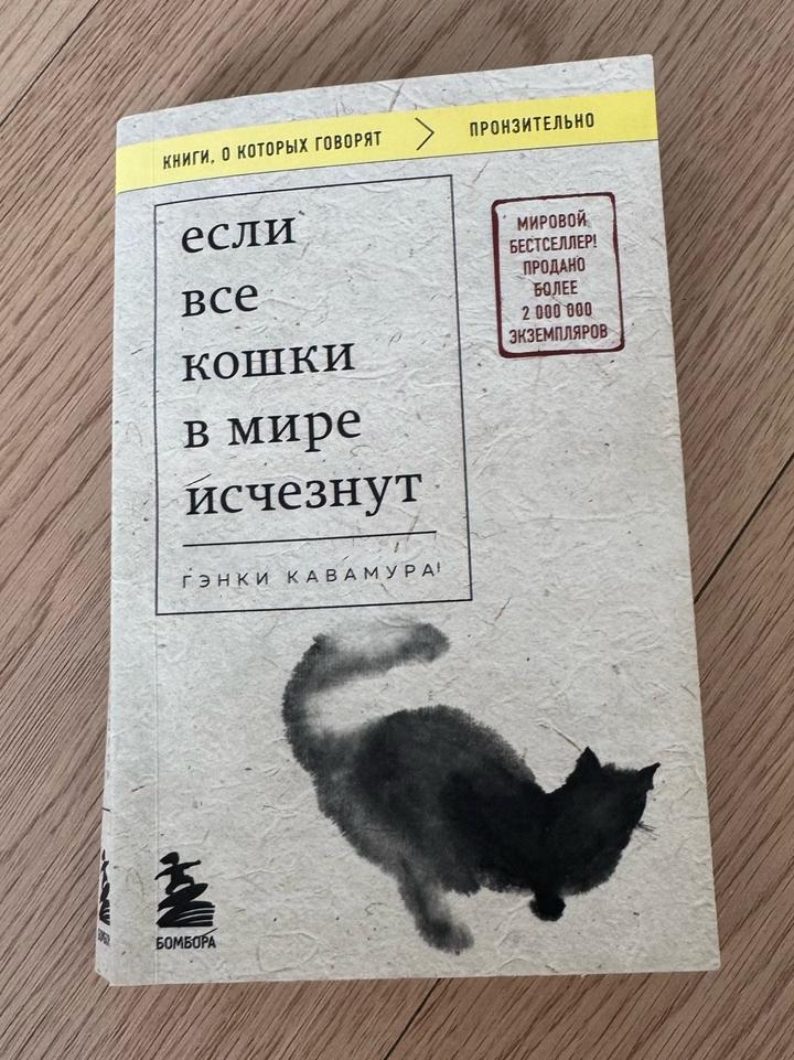 Книга Если все кошки в мире исчезнут от Гэнки Кавамура