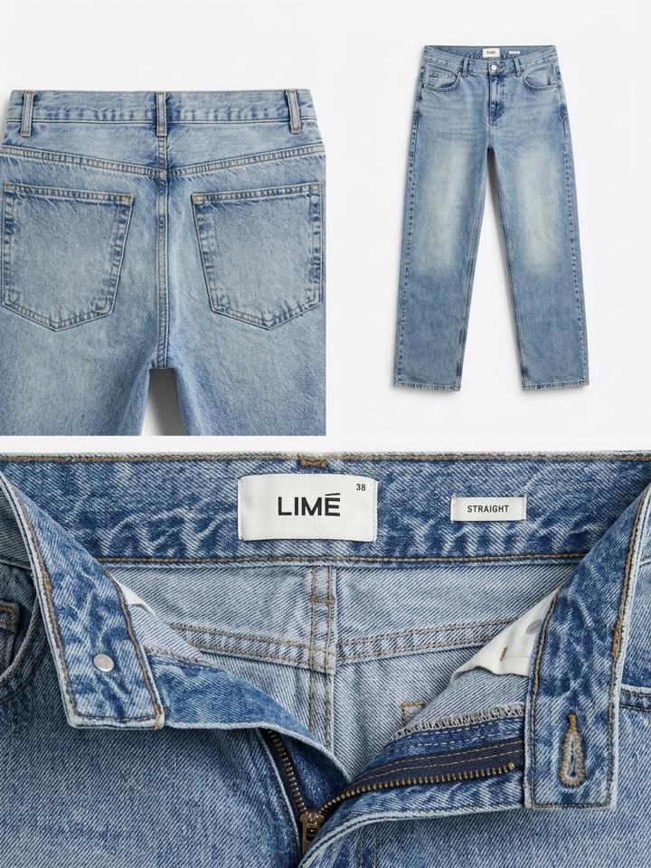 Прямые джинсы LiMe, S/M