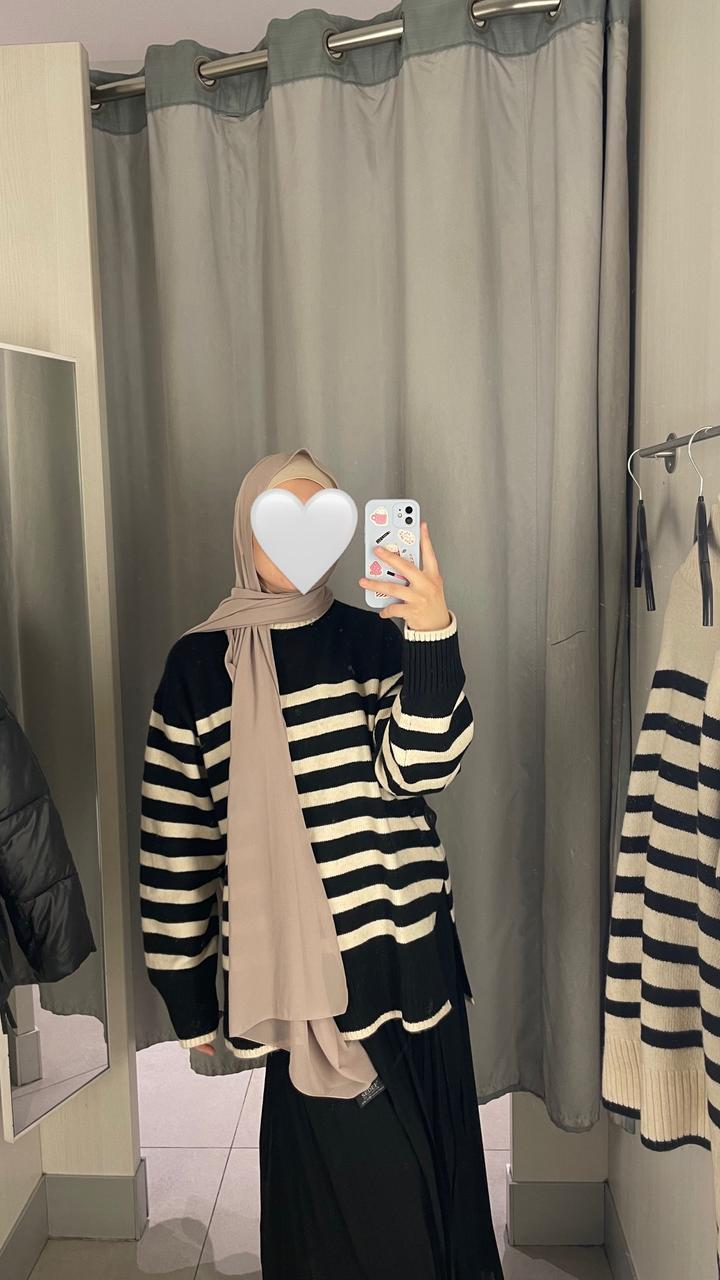 H&M Джемпер в полоску