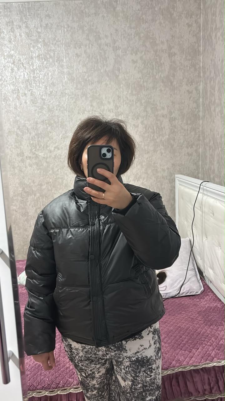 Укороченный пуховик