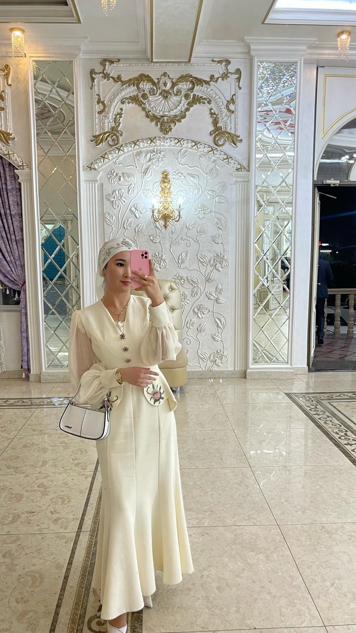11MODA Платье миди с вышивкой