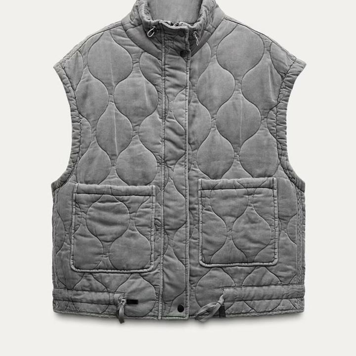Стеганый жилет ZARA