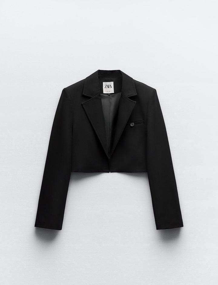 Укороченный пиджак ZARA