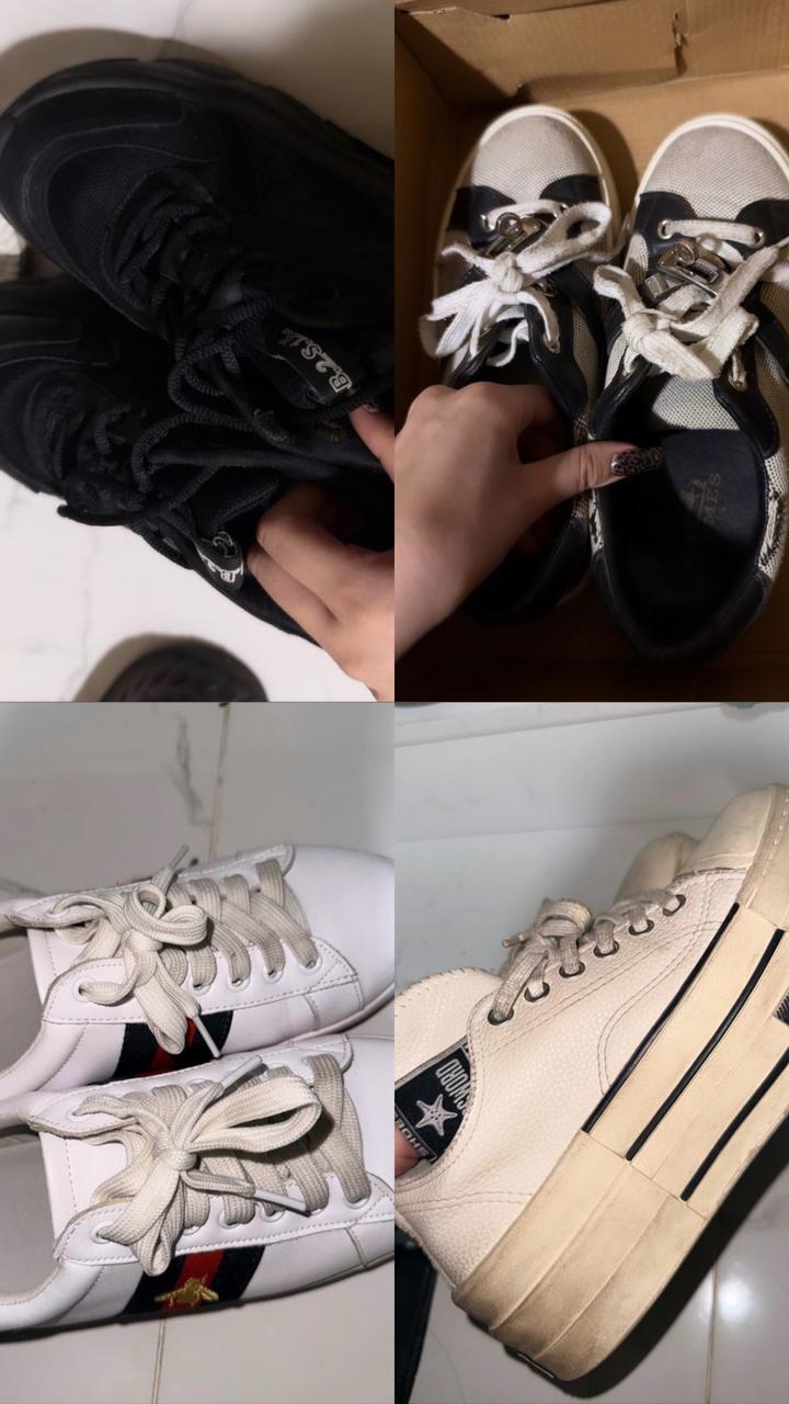 Bershka Кроссы 4шт 36-37