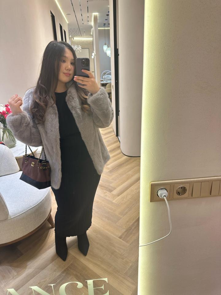 шуба натуральное