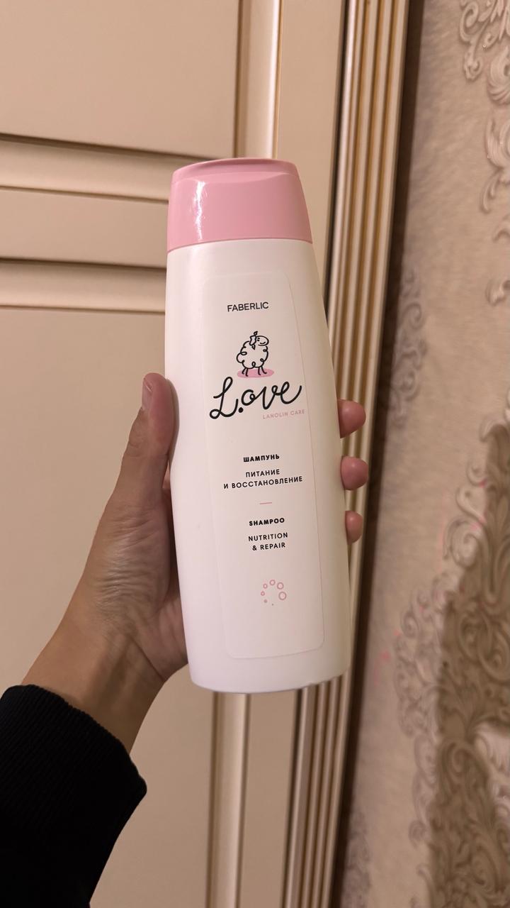 Faberlic Шампунь Love питание и восстановление