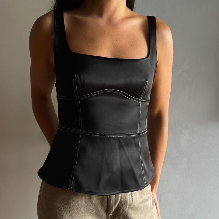 ZARA топ корсет