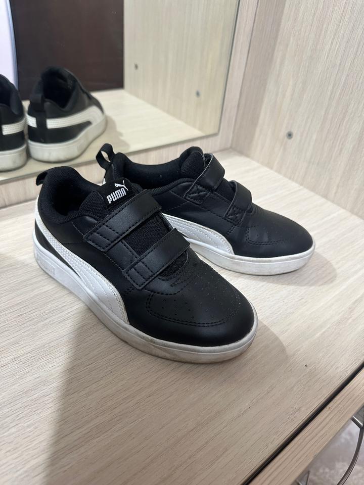 Детские кеды Puma на липучках