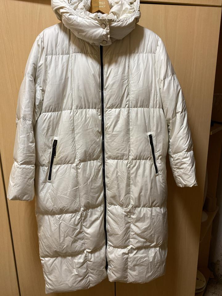 Massimo Dutti Пуховик белый