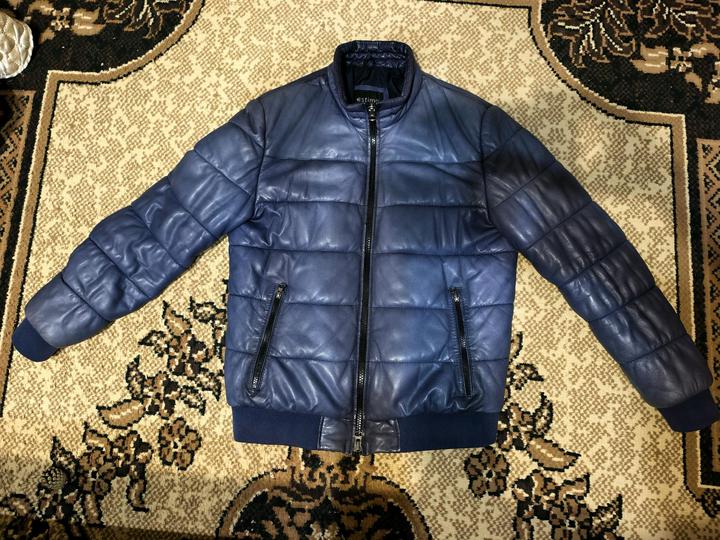Estimo Продам осеннюю кожаную мужскую куртку пр-ва Турция