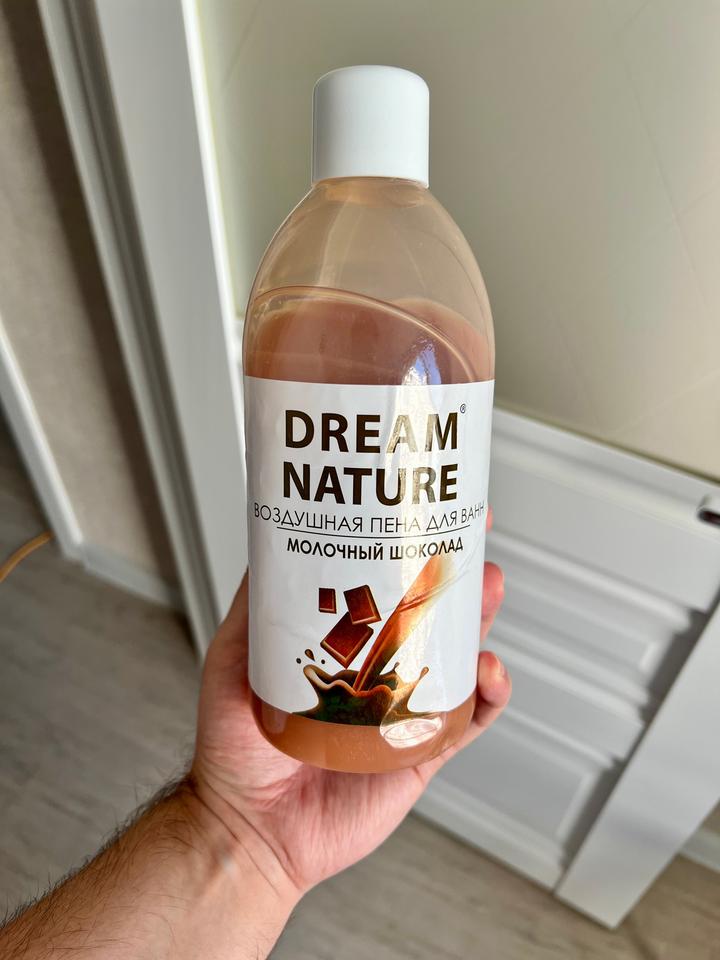 Новая Пена Для Ванны Dream Nature Молочный Шоколад (1000 мл)