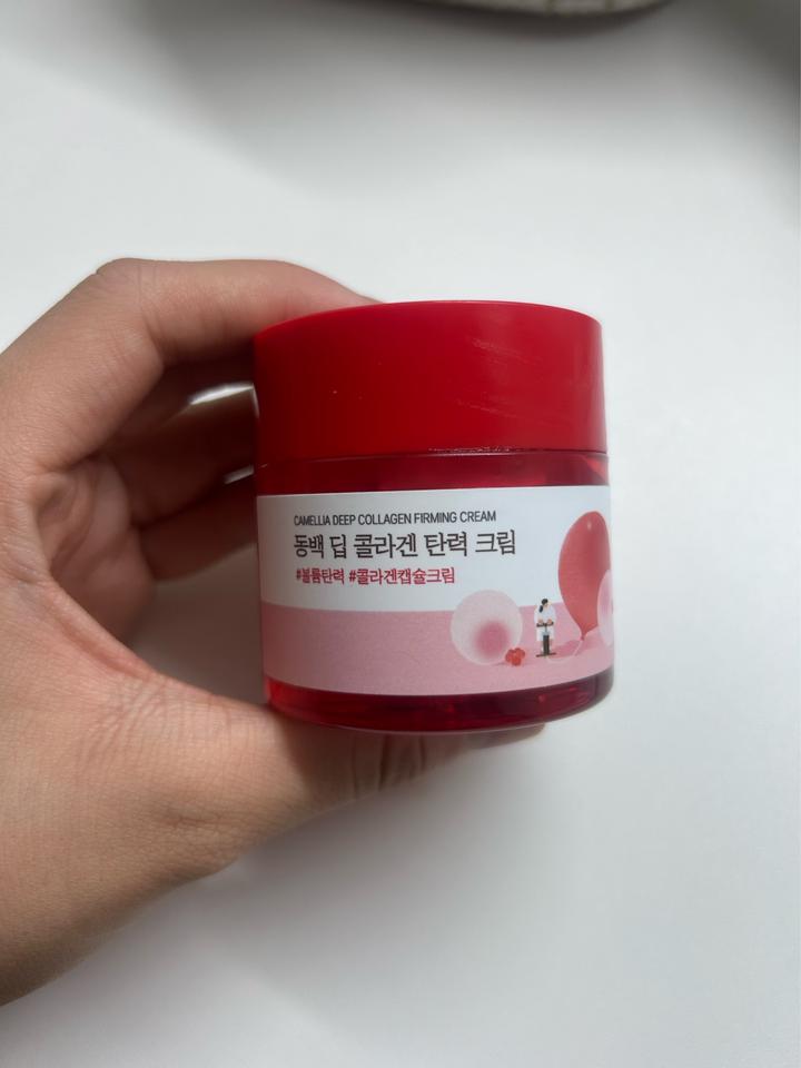 Крем для лица ROUND LAB Camellia Deep Collagen Firming Cream