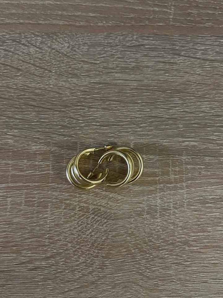 Серьги кольца