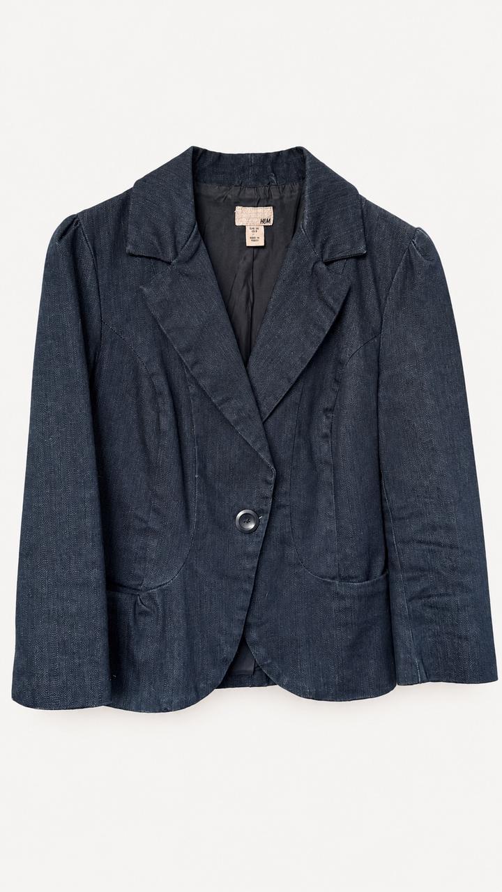 Джинсовый пиджак H&M