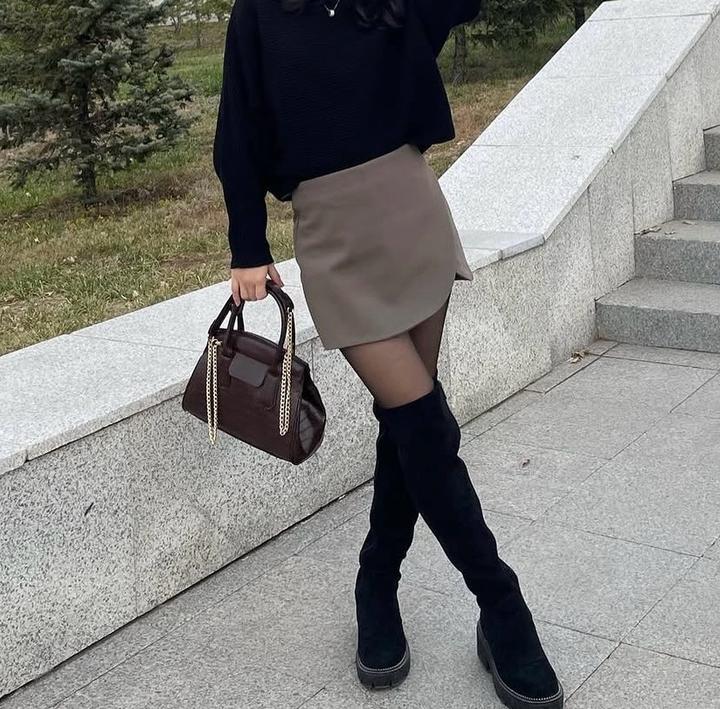 Коричневая сумка Zara под крокодиловую кожу🤎
