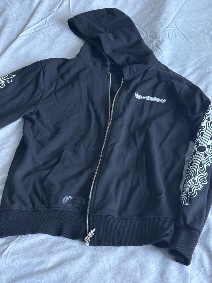 Chrome Hearts зип худи