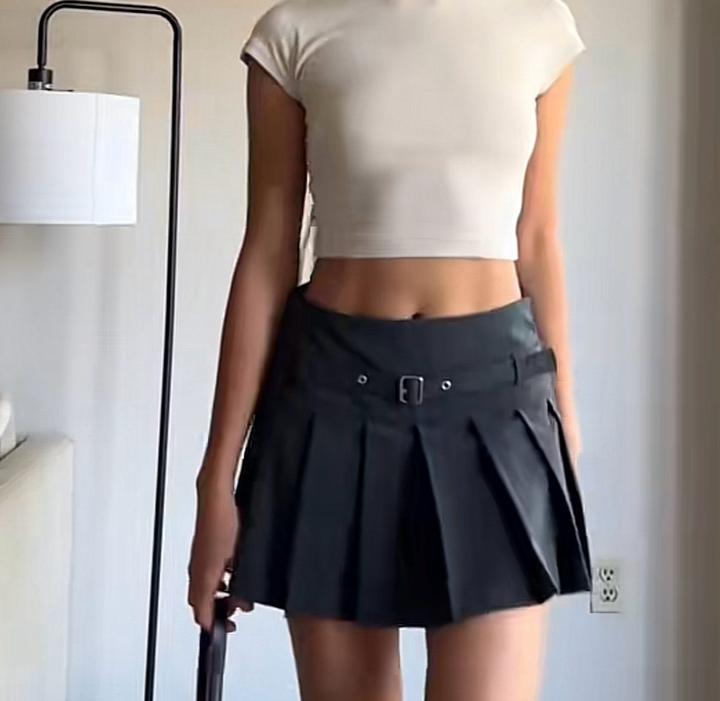 Zara Мини-юбка плиссированная