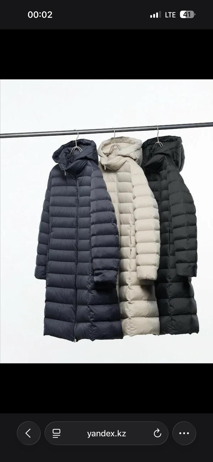 Uniqlo Женский пуховик