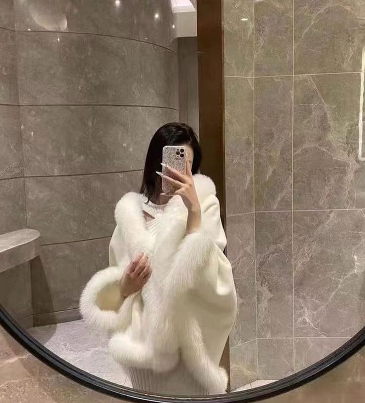 Накидка на осень -зиму