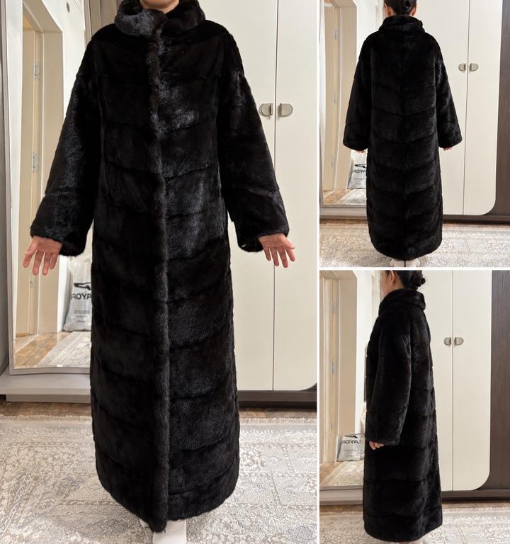 vicars lady Длинная норковая шуба