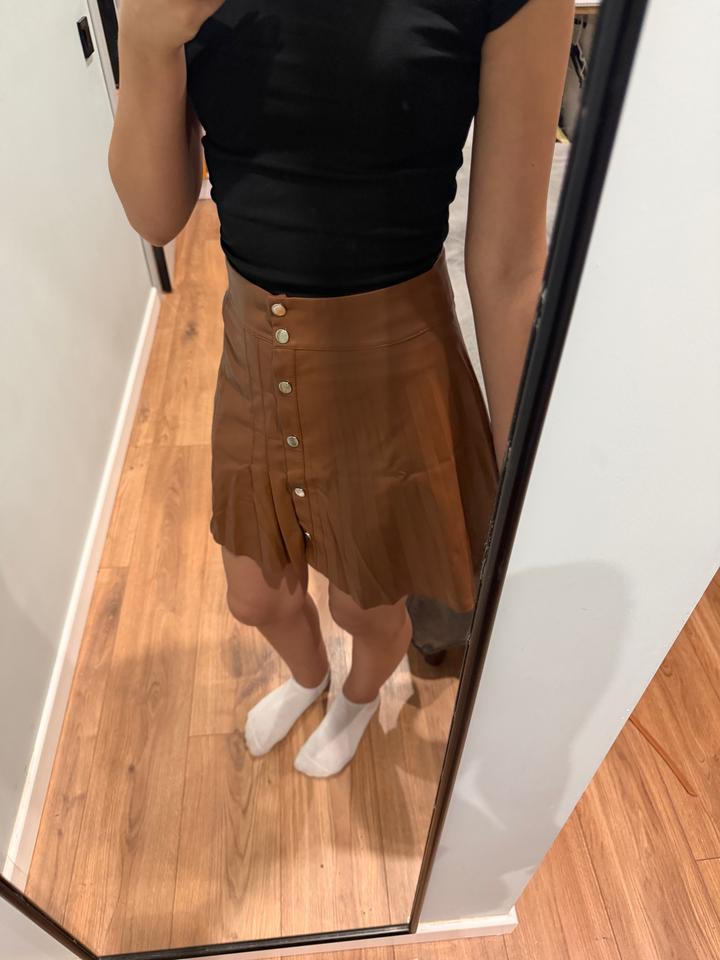 Юбка плиссе на пуговицах