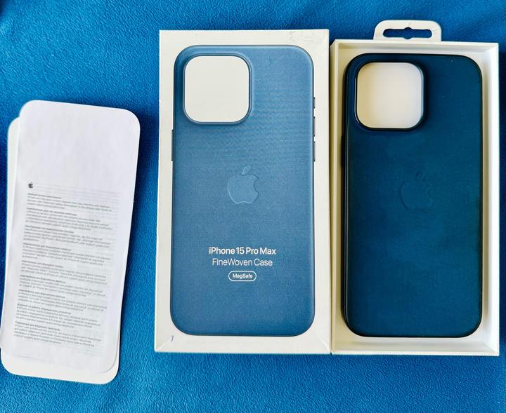 Apple FineWoven Case для iPhone 15 Pro Max оригинальный