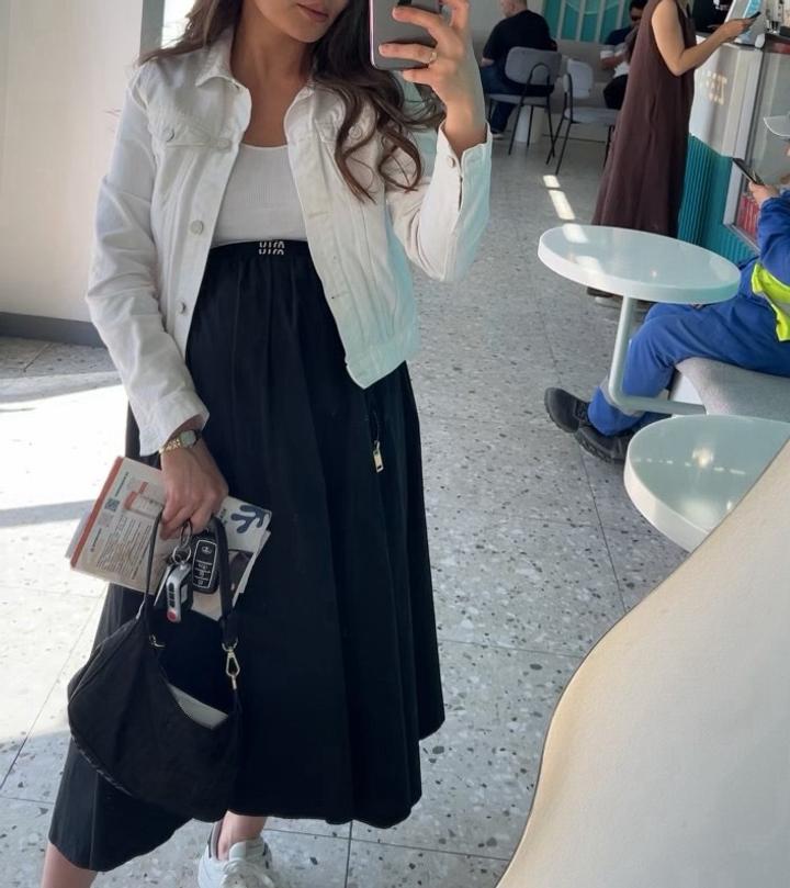 Джинсовка белого цвета H&M