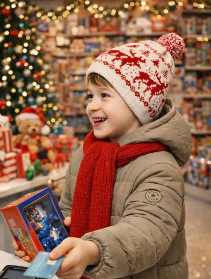 Home Alone “Один дома” Комплект: детская вязаная шапка и шарф