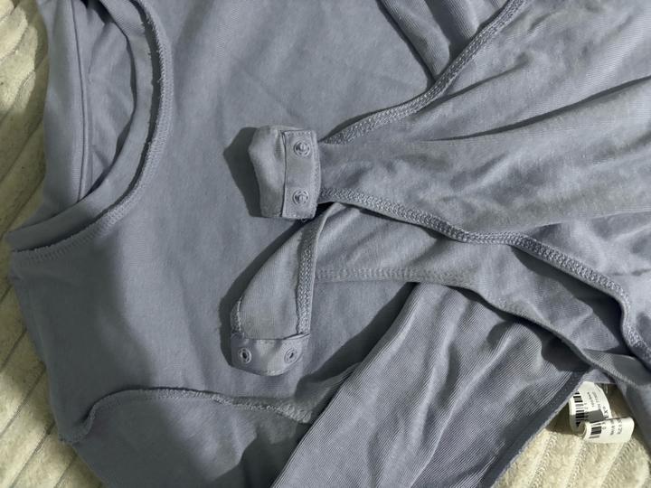 Zara Женское боди с длинным рукавом