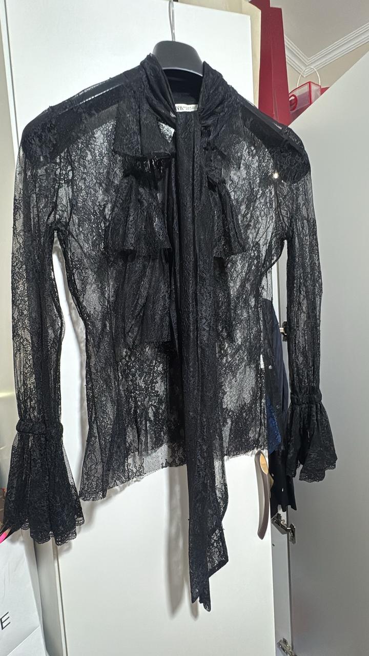 Блуза ZARA из кружева